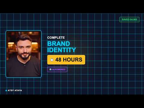 I Built a Complete Brand Identity in 48 Hours Using AI